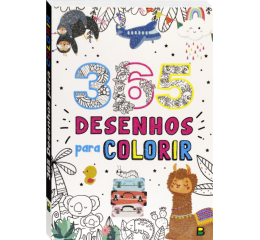 LIVRO 365 DESENHOS P/COLORIR 0907